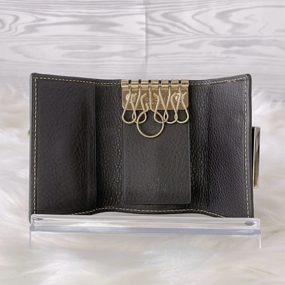 Gucci Monogram Canvas 6 Ring‎ Key Holder